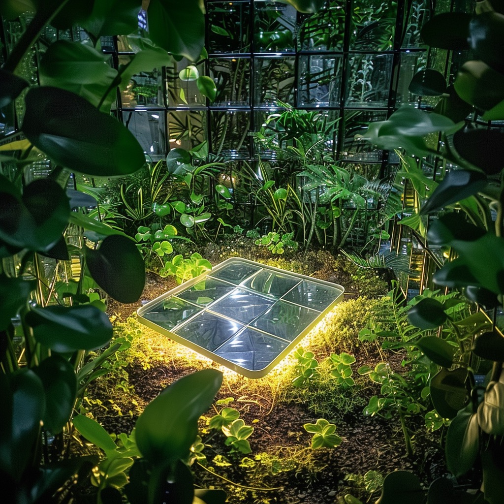 Wintergarden installation glow