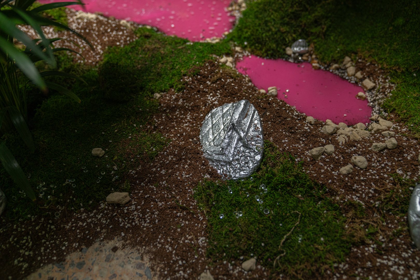 The Silver Singularity installation, wide view